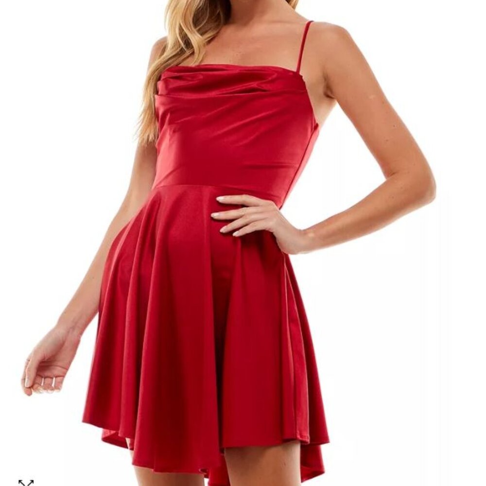 City Studio | Red Mini Dress | Size 1